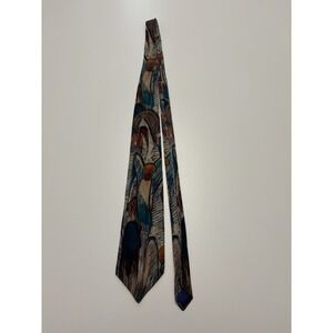 1991 Apple Corps Beatles theme 100% silk neck tie Let It Be